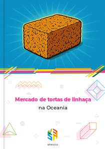 Mercado de tortas de linhaça na Oceania