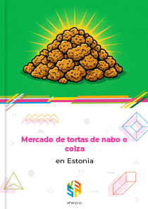 Mercado de tortas de nabo o colza en Estonia