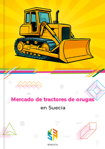 Mercado de tractores de orugas en Suecia