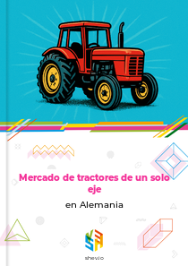 Mercado de tractores de un solo eje en Alemania