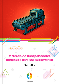 Mercado de transportadores contínuos para uso subterrâneo na Itália