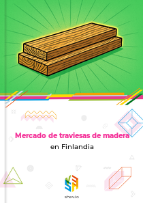 Mercado de traviesas de madera en Finlandia