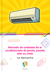 Mercado de unidades de ar condicionado de janela, parede, teto ou chão na Alemanha