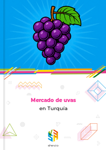 Mercado de uvas en Turquía