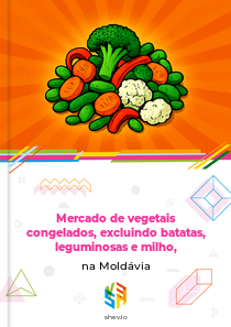 Mercado de vegetais congelados, excluindo batatas, leguminosas e milho, na Moldávia
