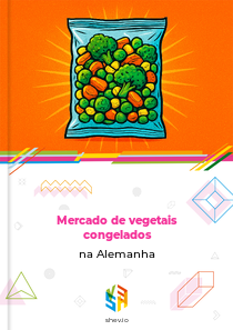 Mercado de vegetais congelados na Alemanha