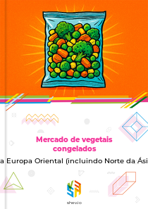 Mercado de vegetais congelados na Europa Oriental (incluindo Norte da Ásia)