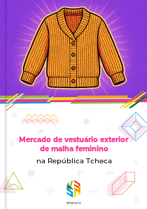 Mercado de vestuário exterior de malha feminino na República Tcheca