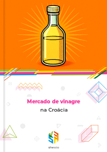 Mercado de vinagre na Croácia