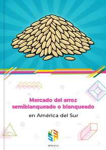 Mercado del arroz semiblanqueado o blanqueado en América del Sur