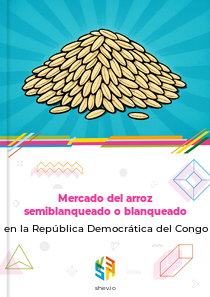Mercado del arroz semiblanqueado o blanqueado en la República Democrática del Congo