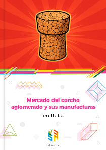 Mercado del corcho aglomerado y sus manufacturas en Italia