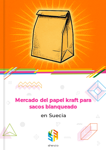 Mercado del papel kraft para sacos blanqueado en Suecia