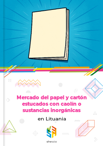 Mercado del papel y cartón estucados con caolín o sustancias inorgánicas en Lituania