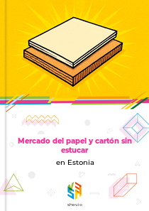 Mercado del papel y cartón sin estucar en Estonia