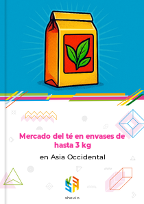 Mercado del té en envases de hasta 3 kg en Asia Occidental
