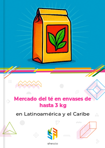 Mercado del té en envases de hasta 3 kg en Latinoamérica y el Caribe