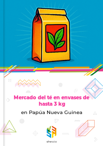 Mercado del té en envases de hasta 3 kg en Papúa Nueva Guinea