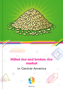 Milled rice and broken rice market in Central America