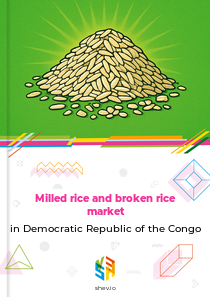 Milled rice and broken rice market in Democratic Republic of the Congo