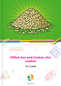 Milled rice and broken rice market in Laos