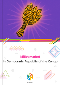 Millet market in Democratic Republic of the Congo