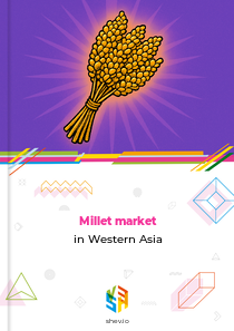 Millet market in Western Asia