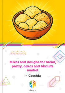 Mixes and doughs for bread, pastry, cakes and biscuits market in Czechia