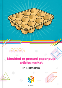 Moulded or pressed paper pulp articles market in Romania