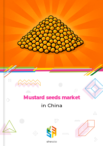 Mustard seeds market in China