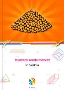 Mustard seeds market in Serbia