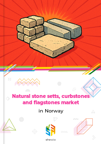 Natural stone setts, curbstones and flagstones market in Norway