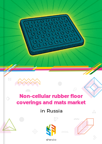 Non-cellular rubber floor coverings and mats market in Russia