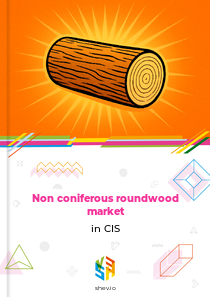 Non coniferous roundwood market in CIS
