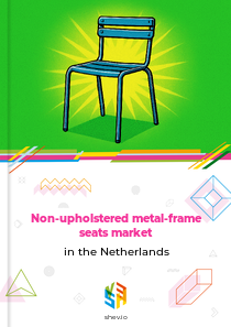 Non-upholstered metal-frame seats market in the Netherlands