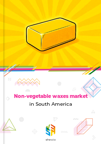 Non-vegetable waxes market in South America