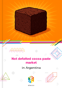 Not defatted cocoa paste market in Argentina
