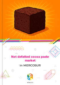 Not defatted cocoa paste market in MERCOSUR