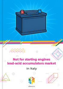 Not for starting engines lead-acid accumulators market in Italy