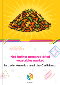 Not further prepared dried vegetables market in Latin America and the Caribbean