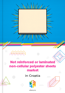 Not reinforced or laminated non-cellular polyester sheets market in Croatia