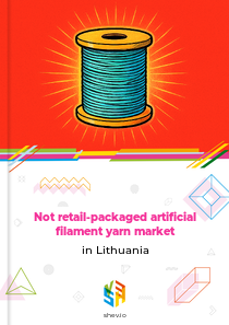 Not retail-packaged artificial filament yarn market in Lithuania