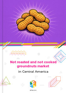 Not roasted and not cooked groundnuts market in Central America