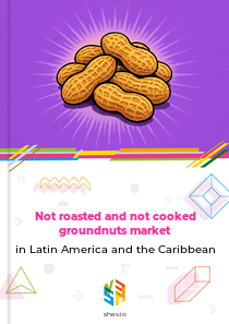 Not roasted and not cooked groundnuts market in Latin America and the Caribbean
