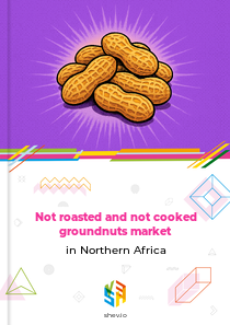 Not roasted and not cooked groundnuts market in Northern Africa