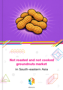 Not roasted and not cooked groundnuts market in South-eastern Asia