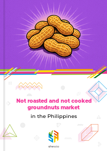 Not roasted and not cooked groundnuts market in the Philippines