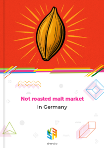 Not roasted malt market in Germany