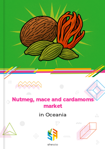Nutmeg, mace and cardamoms market in Oceania