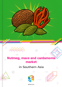 Nutmeg, mace and cardamoms market in Southern Asia
